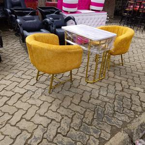 Gold Manicure Chairs and Table - thumbnail 2