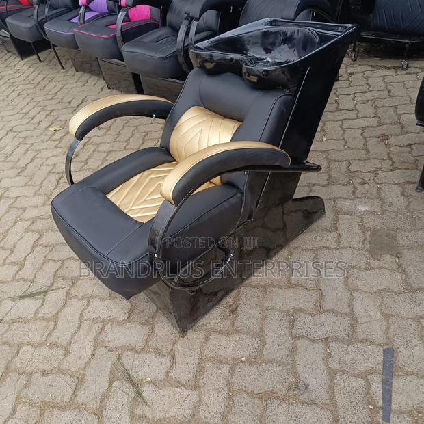 Black Executive Shampoo/Salon Sink - main view