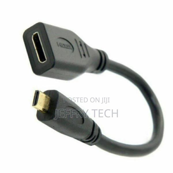 Hot Micro HDMI (Type D) Male to HDMI (Type A) Female Convert