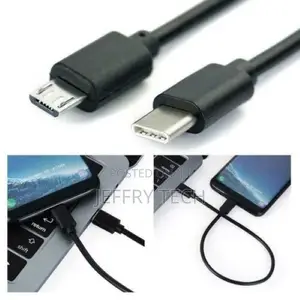 Type C to Micro USB Male Sync OTG Charge Data Transfer Cabl