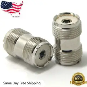 UHF SO-239 Female to Female Coupler RF Adapter Barrel Connec