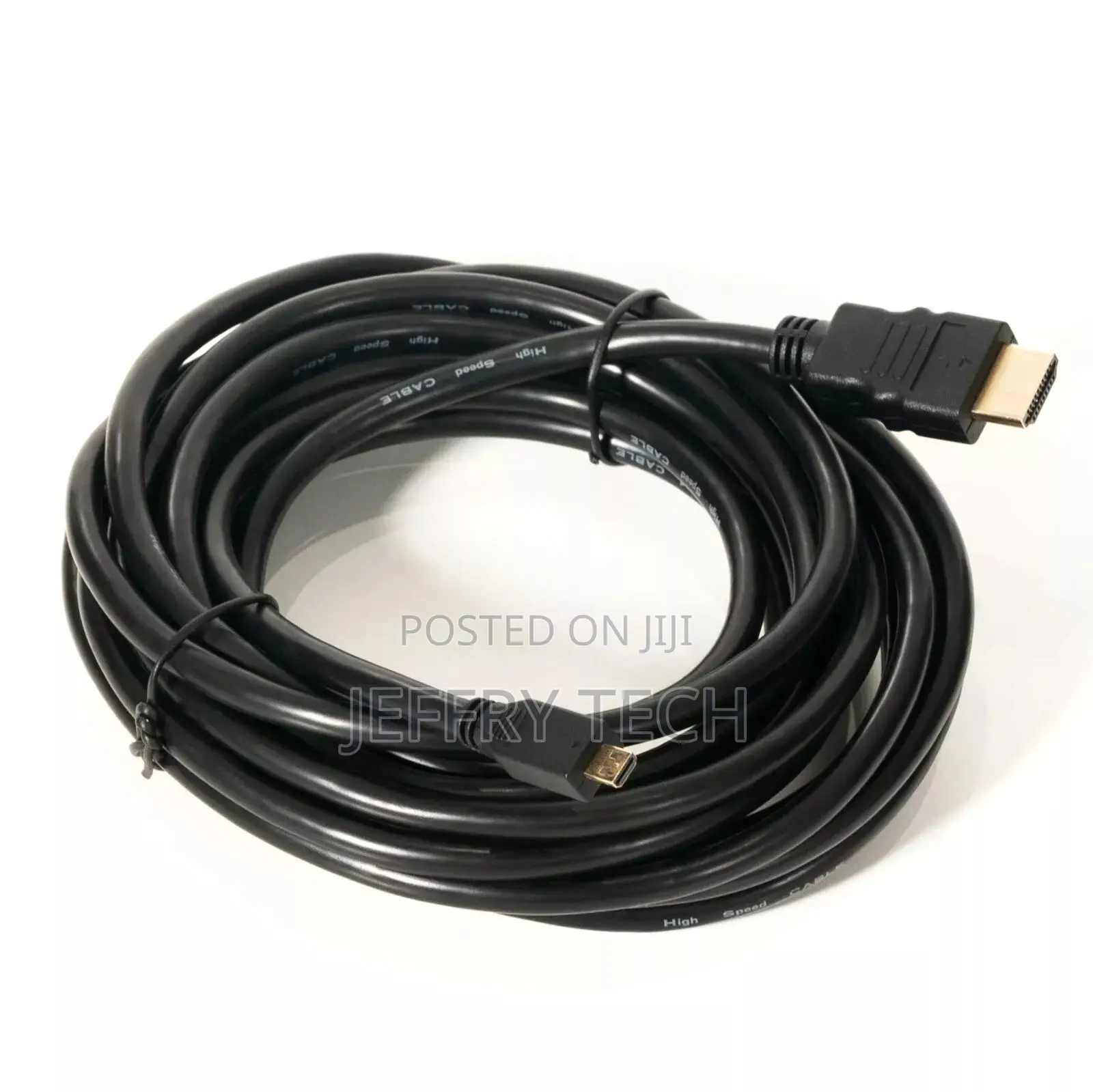 15ft (5m) Micro-Hdmi 30AWG (Type D) to Standard HDMI (Typ