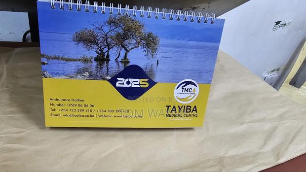 2025 Desk Calendar - main view