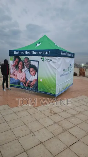 Fully Branded 3M by 3M Tent