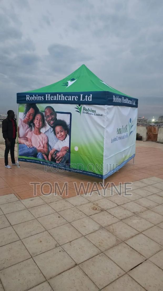 Fully Branded 3M by 3M Tent - thumbnail 2