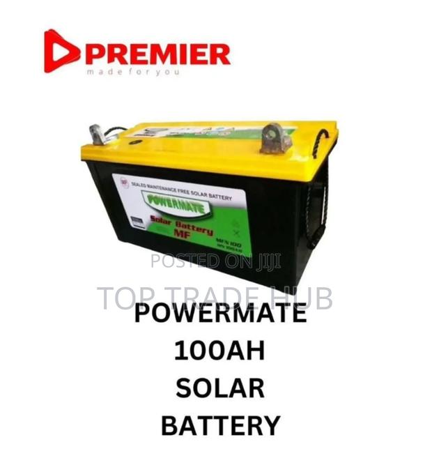 Powermate MF 100ah Solar Battery - main view