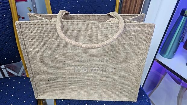 Branded A3 JUTE BAGS With Zip