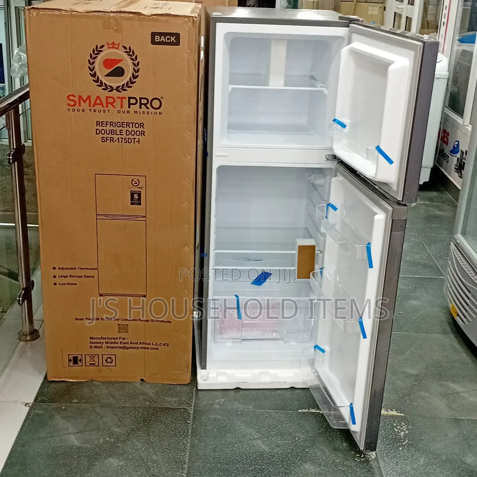 138l Smartpro Double Door Fridge