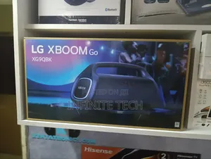 LG XBOOM Go XG9QBK Portable Bluetooth Speaker With Stage