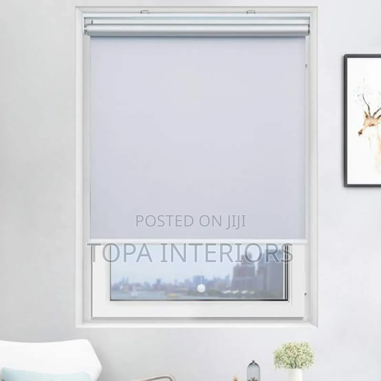 Total Blackout Office Window Blinds Block Out Roller Blinds