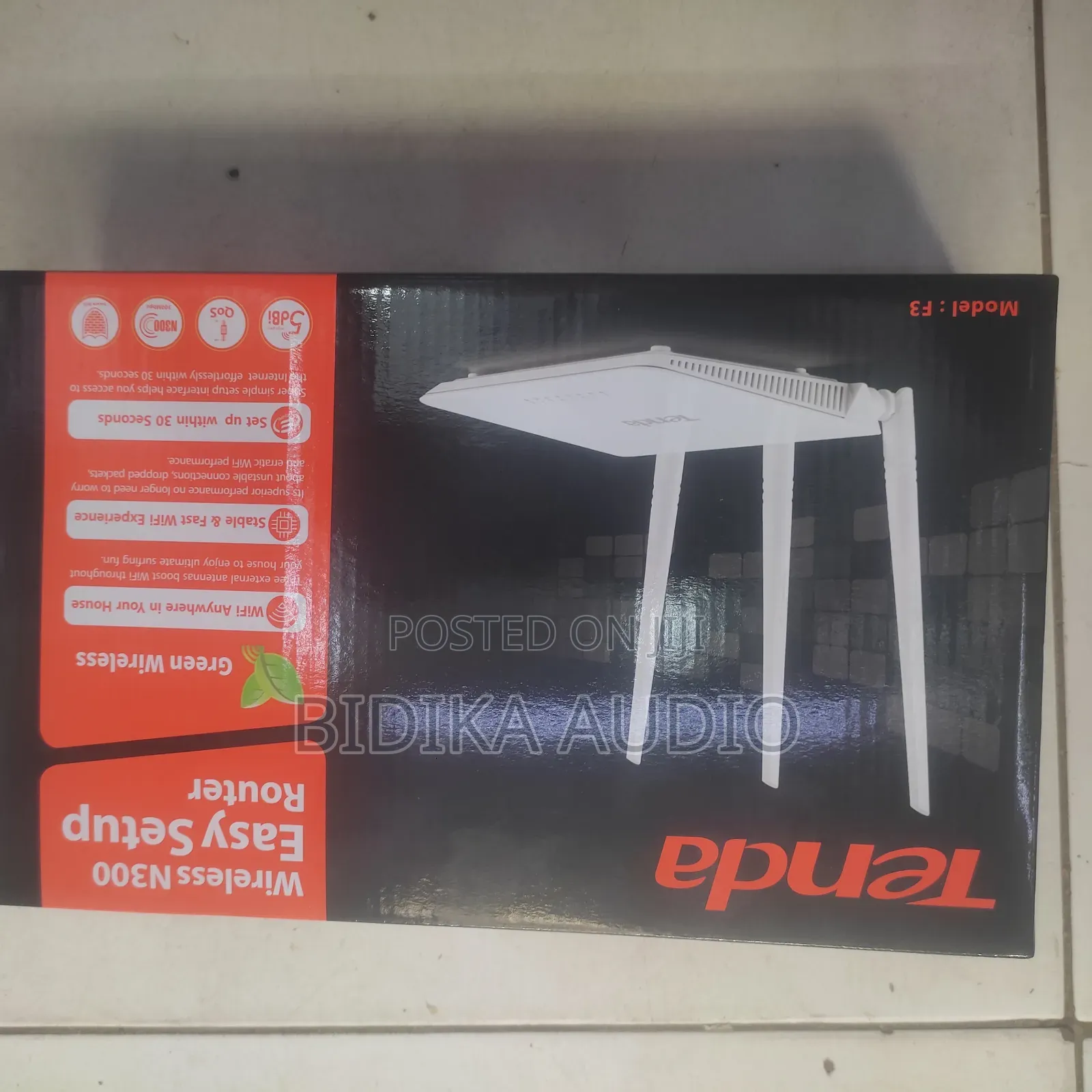 Tenda Wireless N300 Router