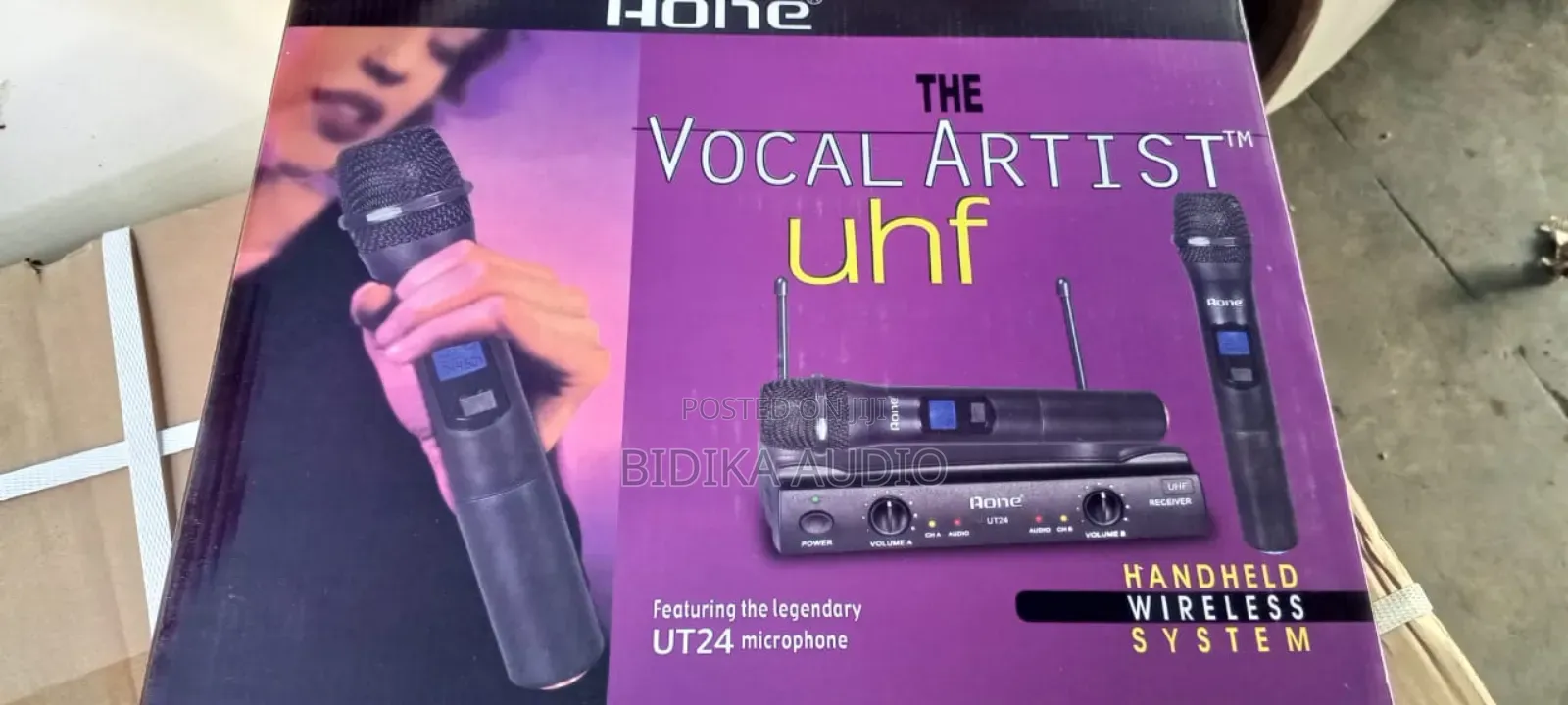 Vocal Artist Uhf Wireless Microphone