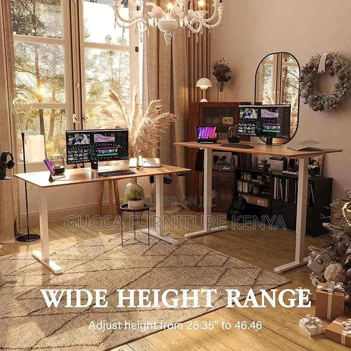 Office Tables: Ergonomic Home Office Standing Electric Desk