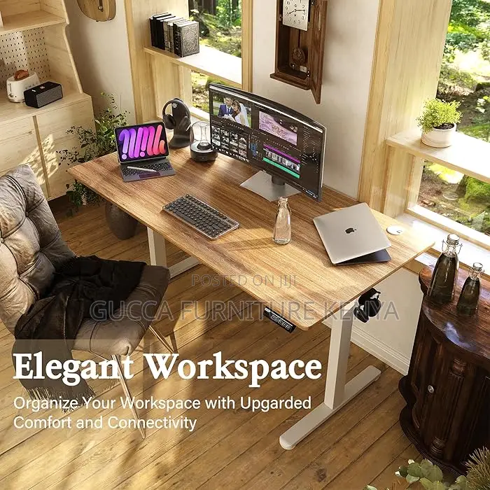 Office Tables: Ergonomic Home Office Standing Electric Desk