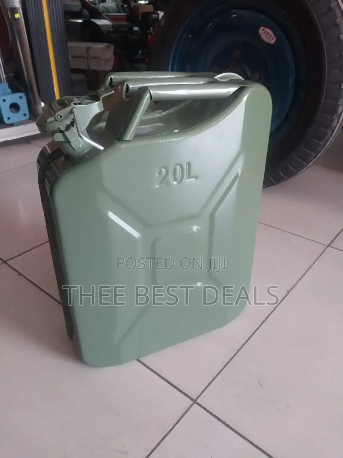 Metallic Jerrycan
