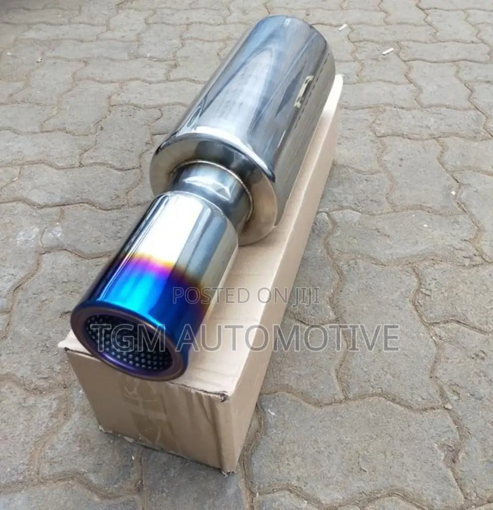 Deep Base Sound Exhaust Muffler Single Pipe