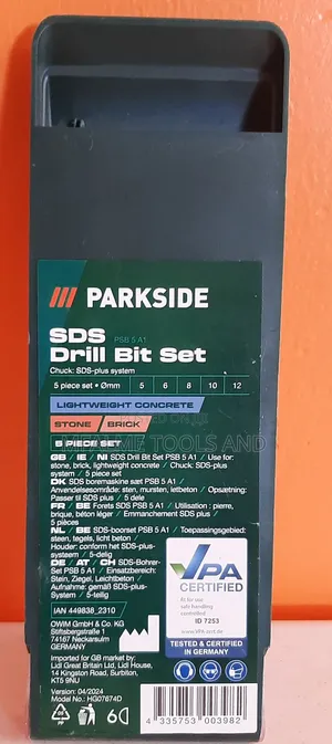 SDS Drill Bit Set Concrete Stone Brick High STD Metal Ex-Uk
