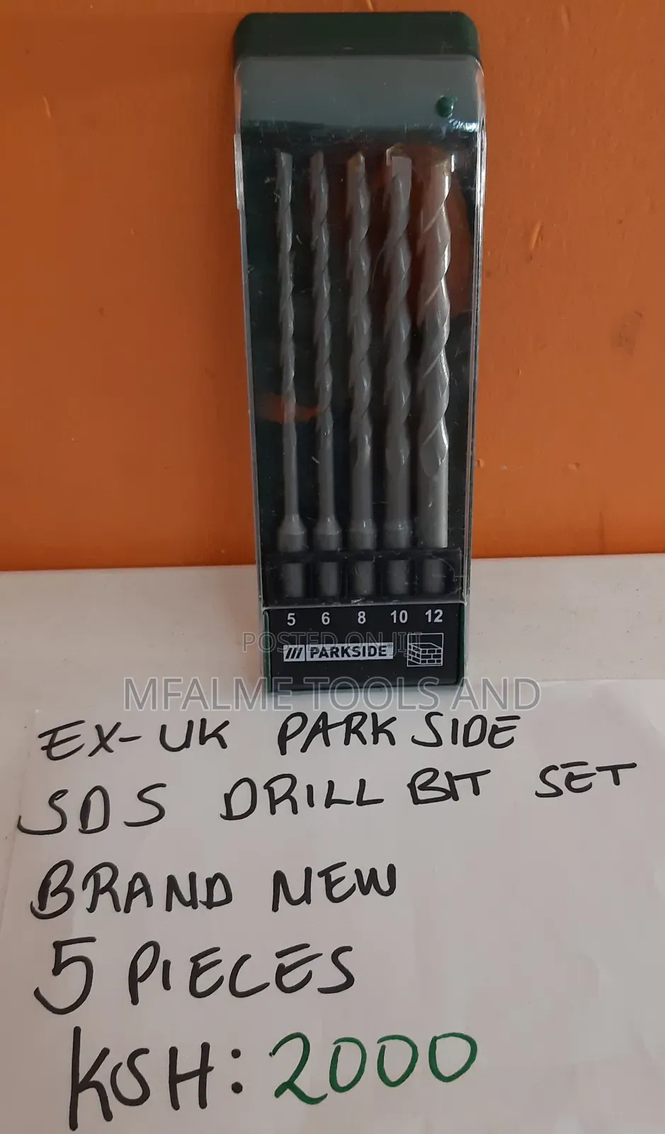 SDS Drill Bit Set Concrete Stone Brick High STD Metal Ex-Uk