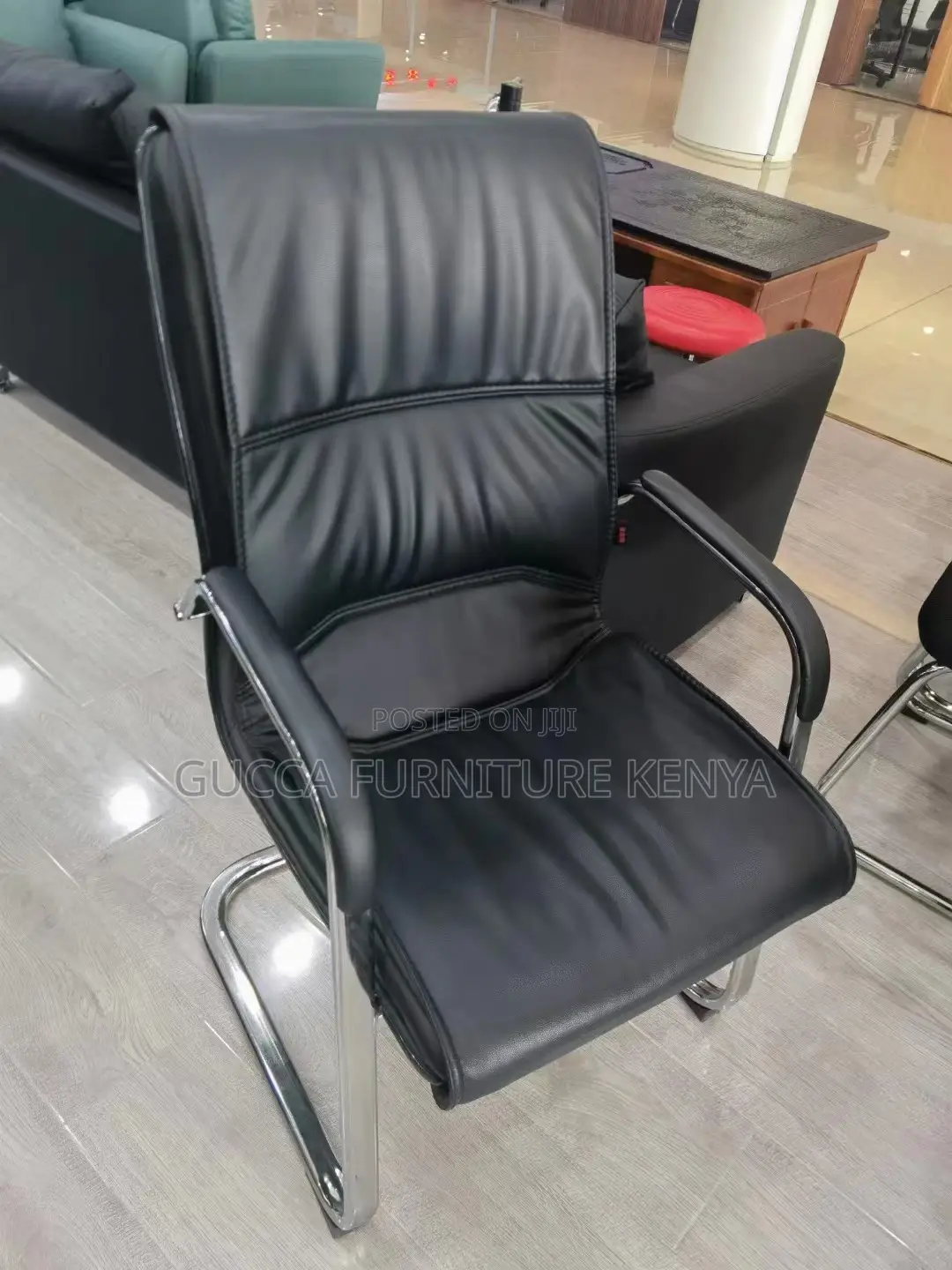 Office Chairs: High Back Leather Executive Boss Chair