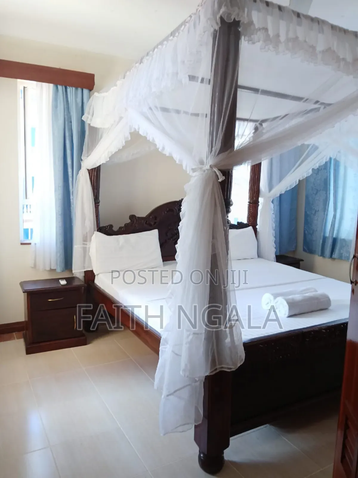 1 Bedroom Airbnb Nyali With Backup Generator Inside Apt.
