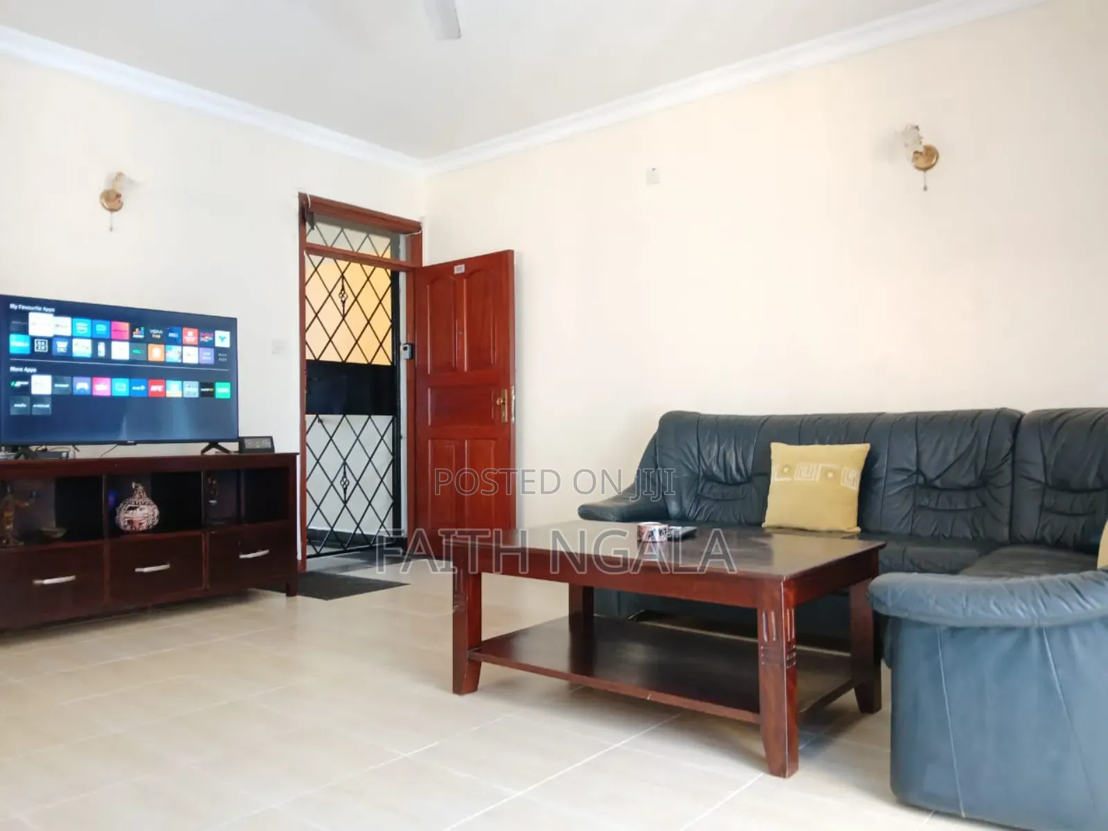 1 Bedroom Airbnb Nyali With Backup Generator Inside Apt.