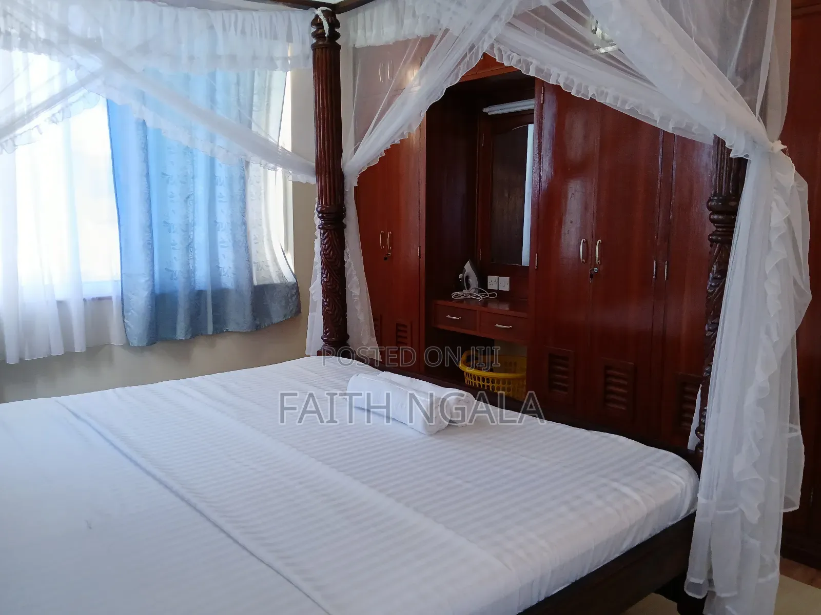 1 Bedroom Airbnb Nyali With Backup Generator Inside Apt.