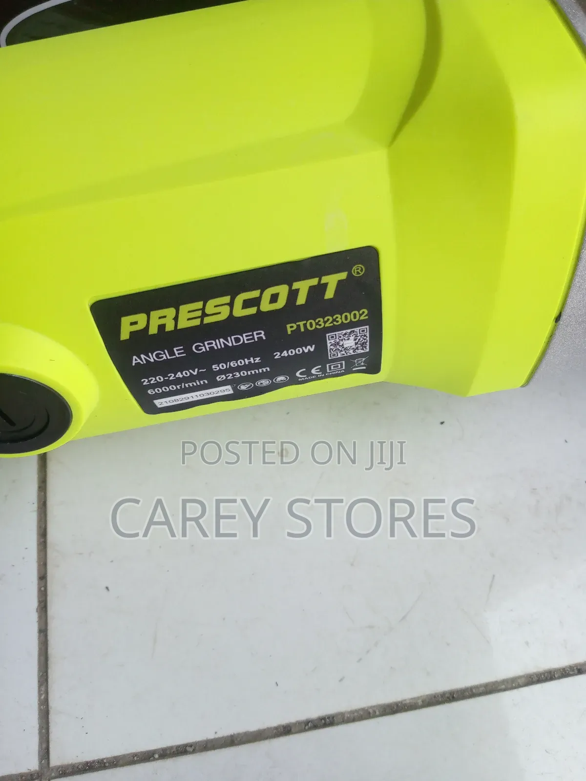 Prescott 2400W 9" Angle Grinder