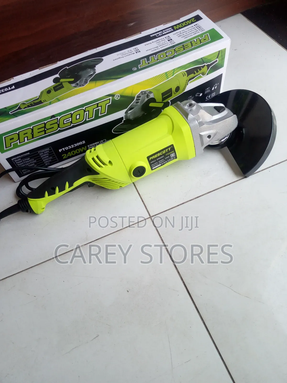 2400W Angle Grinder 230mm - 9"