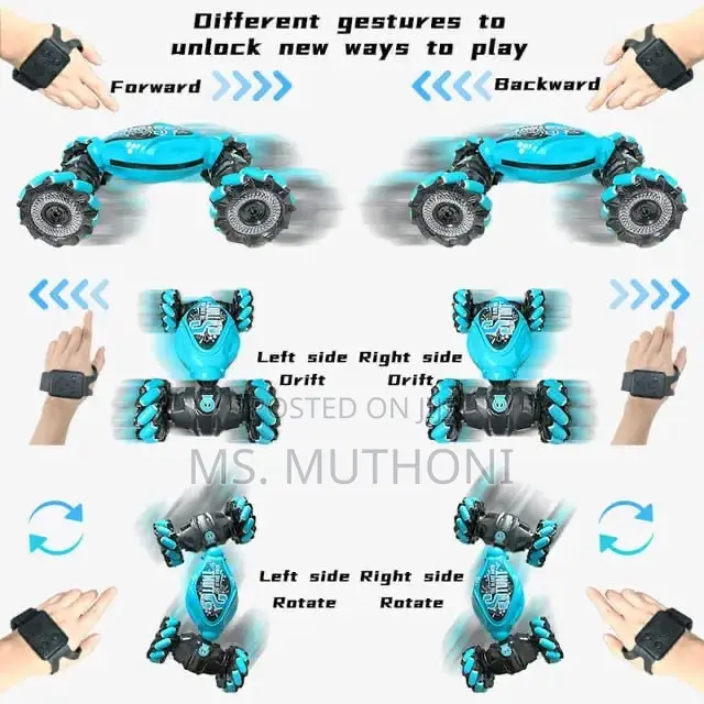 Hand Gesture and Remote Control Car*