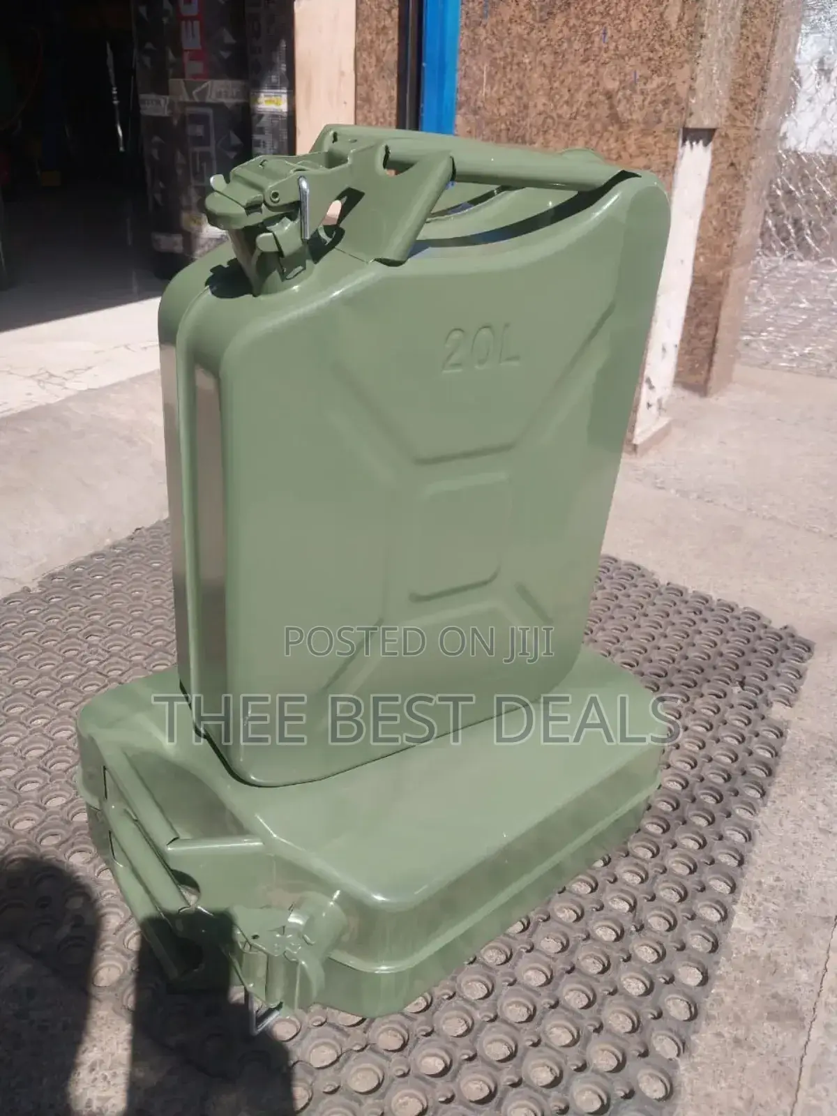 High Quality Metallic Fuel Jerrycans