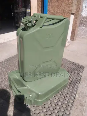 High Quality Metallic Fuel Jerrycans