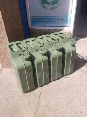 High Quality Metallic Fuel Jerrycans