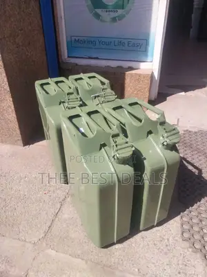 Metalic Gasoline Jerrycan 20ltrs