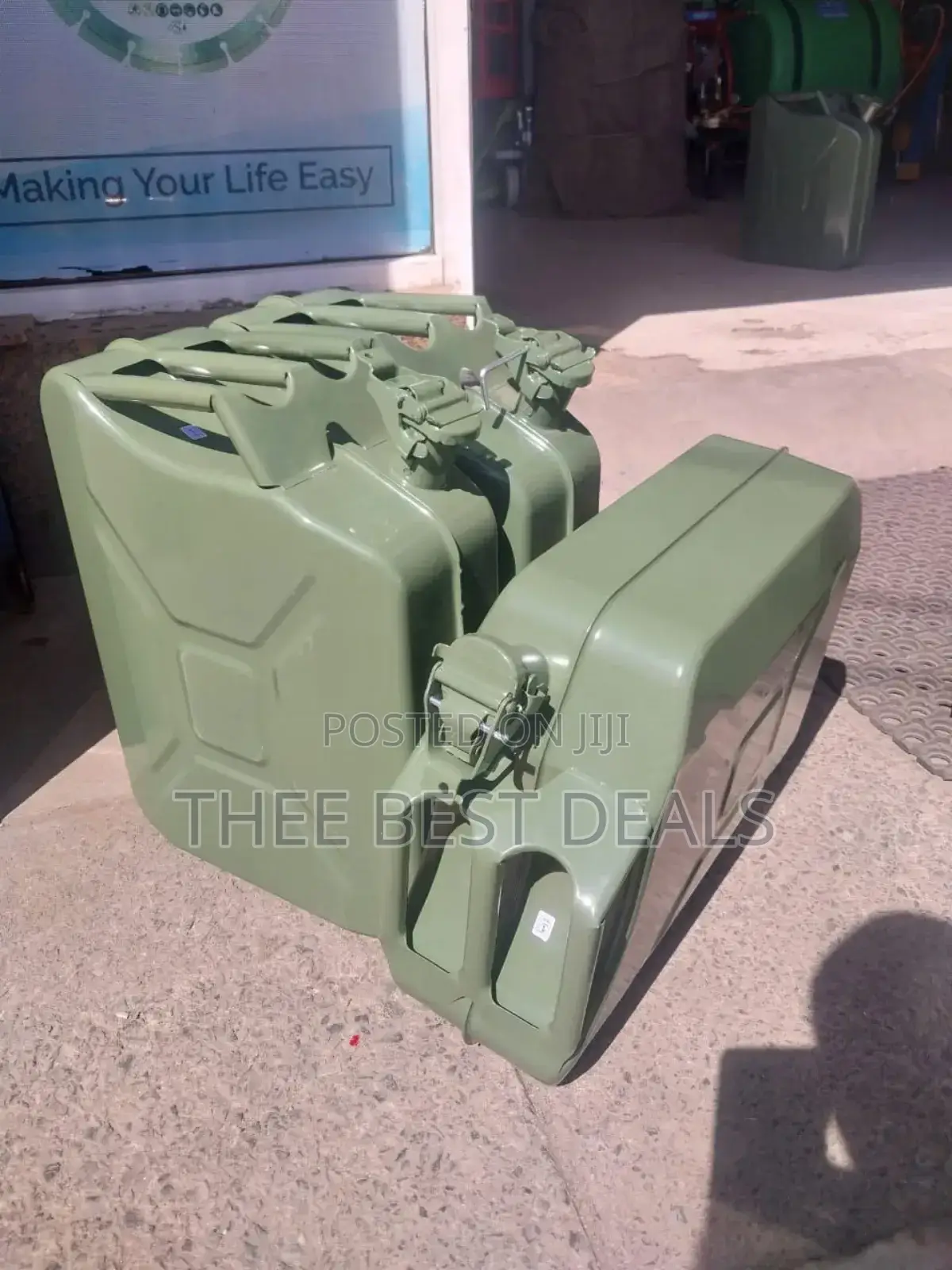 Heavy Duty Fuel Cans Available