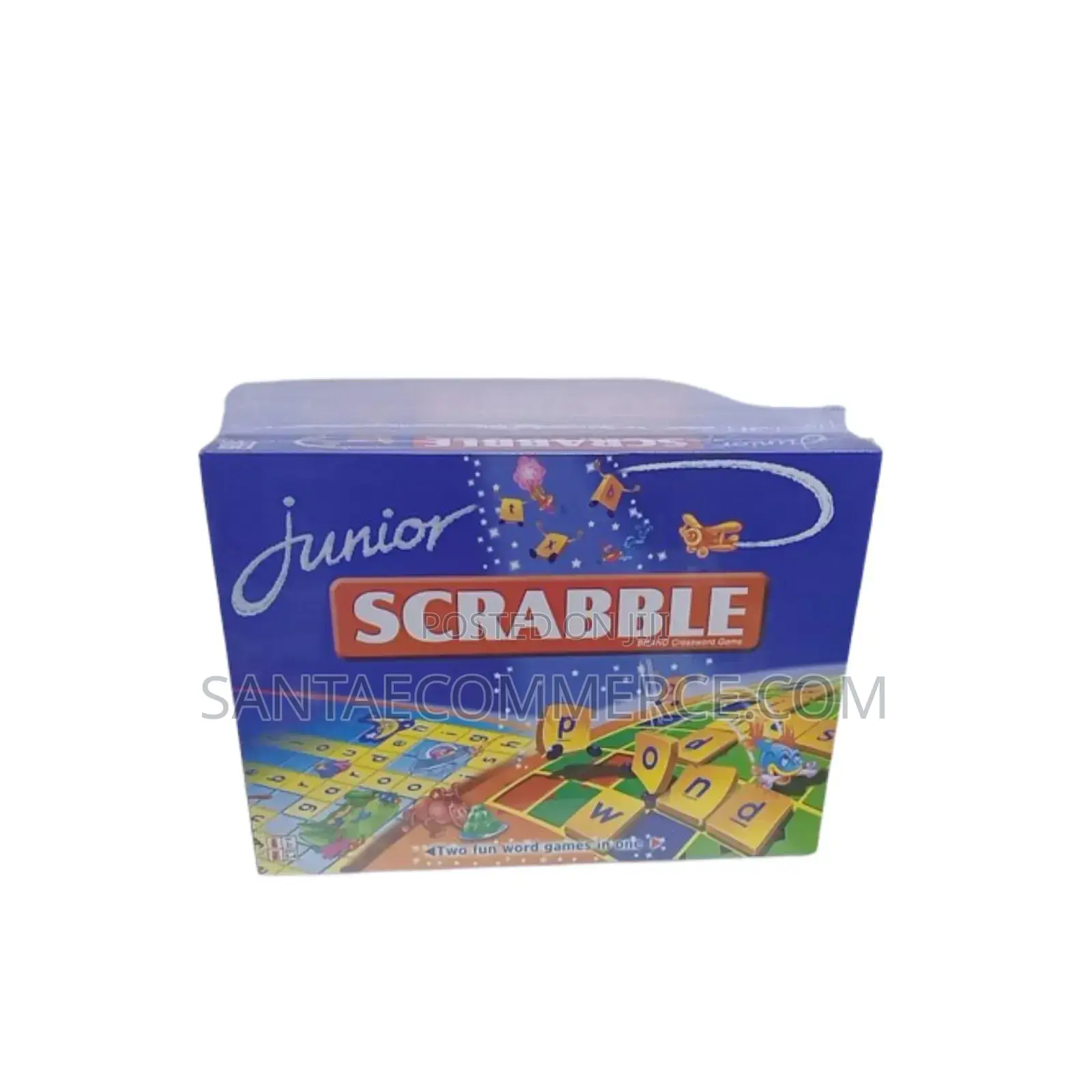 Junior Scrabble Brand Crossword Game