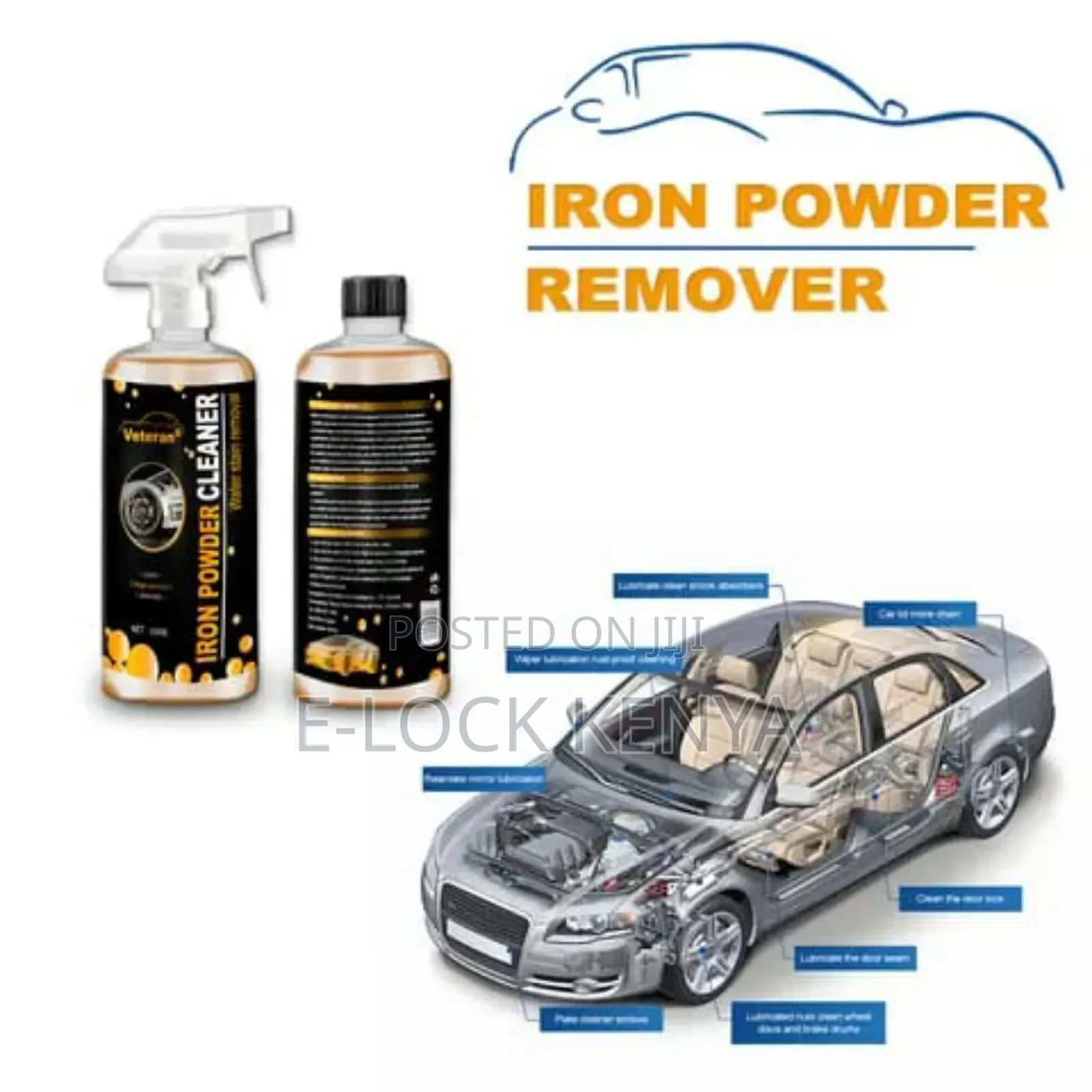 Iron Powder/Rust Remover for Automobiles