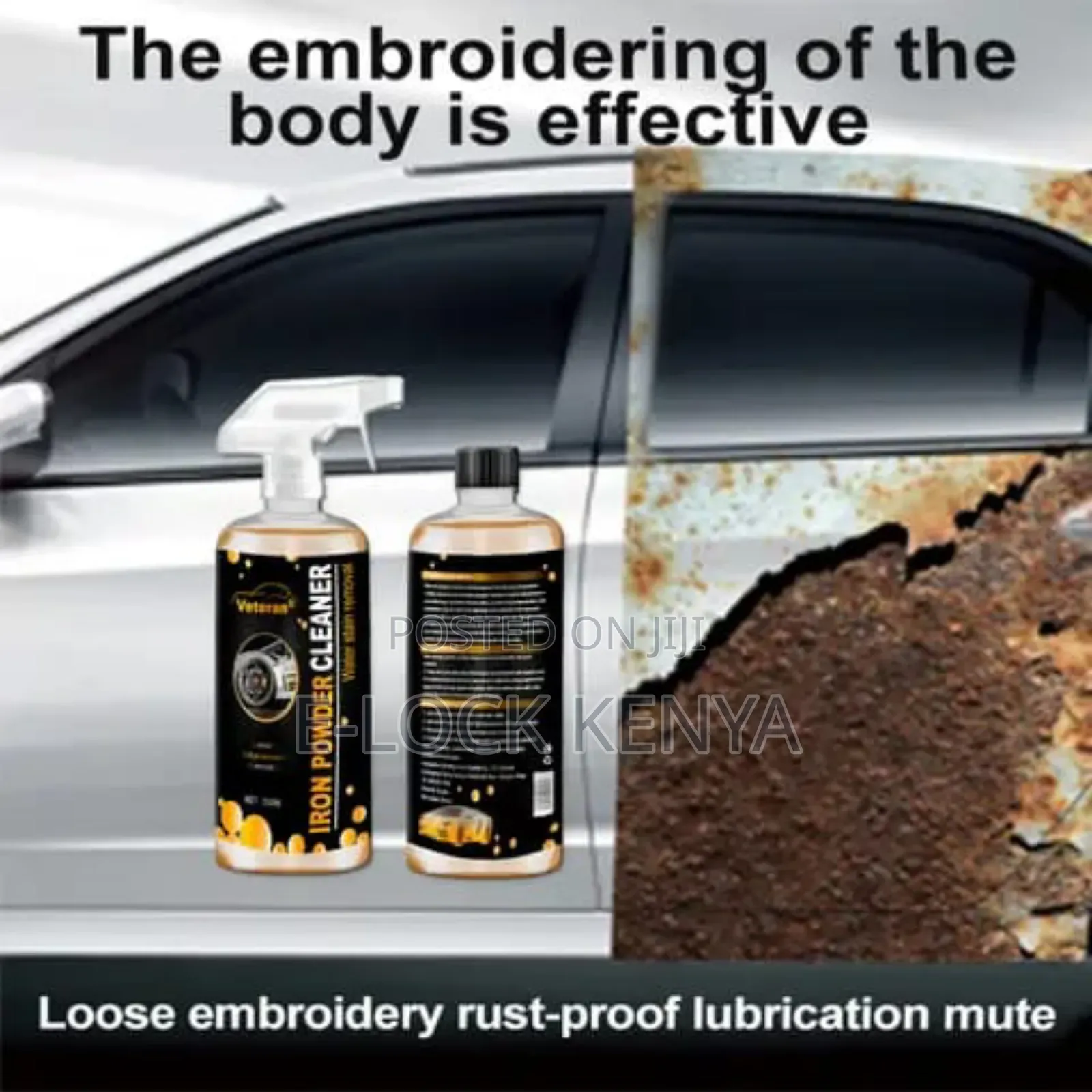 Safe Wheel Rim Iron Powder/Rust Remover