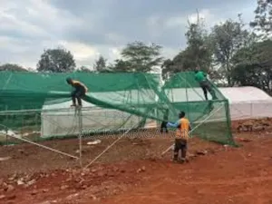 Efficient Crop Cover Net for Heat and Sun Control