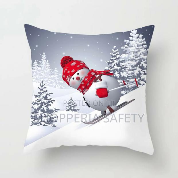 Christmas Themed Throw Pillow Covers - thumbnail 3
