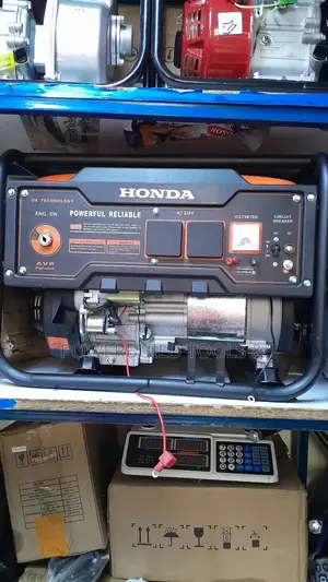 Honda 7.5kva Petrol Generator With Wheels
