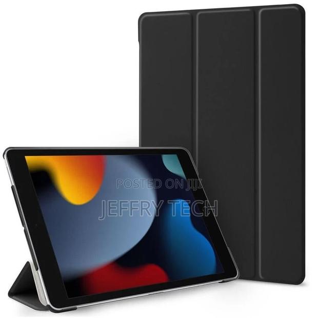 Smart Flip Cover for Infinix Xpad - Black - thumbnail 3