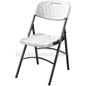 Office Chairs: White Home Plastic Patio Folding Dining Chair
