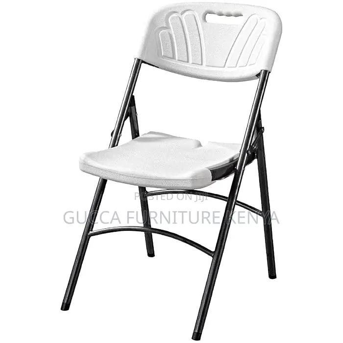 Office Chairs: White Home Plastic Patio Folding Dining Chair