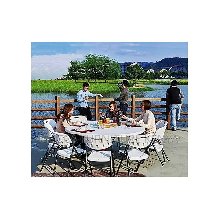 Office Chairs: White Home Plastic Patio Folding Dining Chair