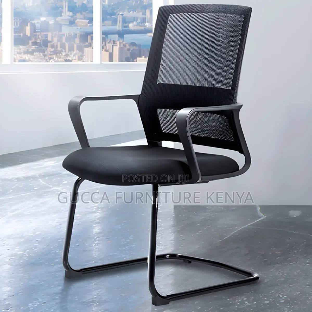 Office Chairs: Office Modern Mesh Cantilever Visitors Chair
