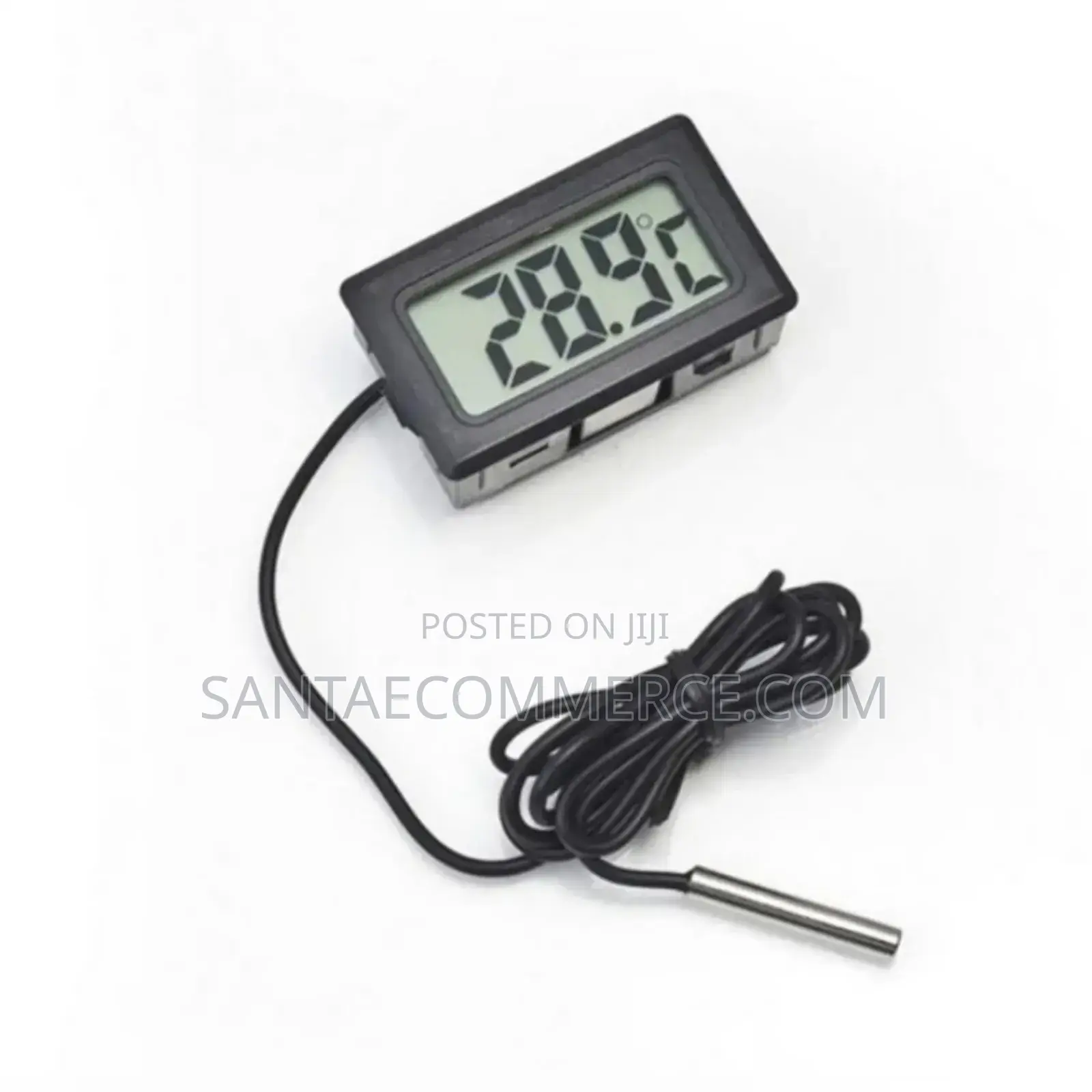 Digital Thermometer With LCD Display