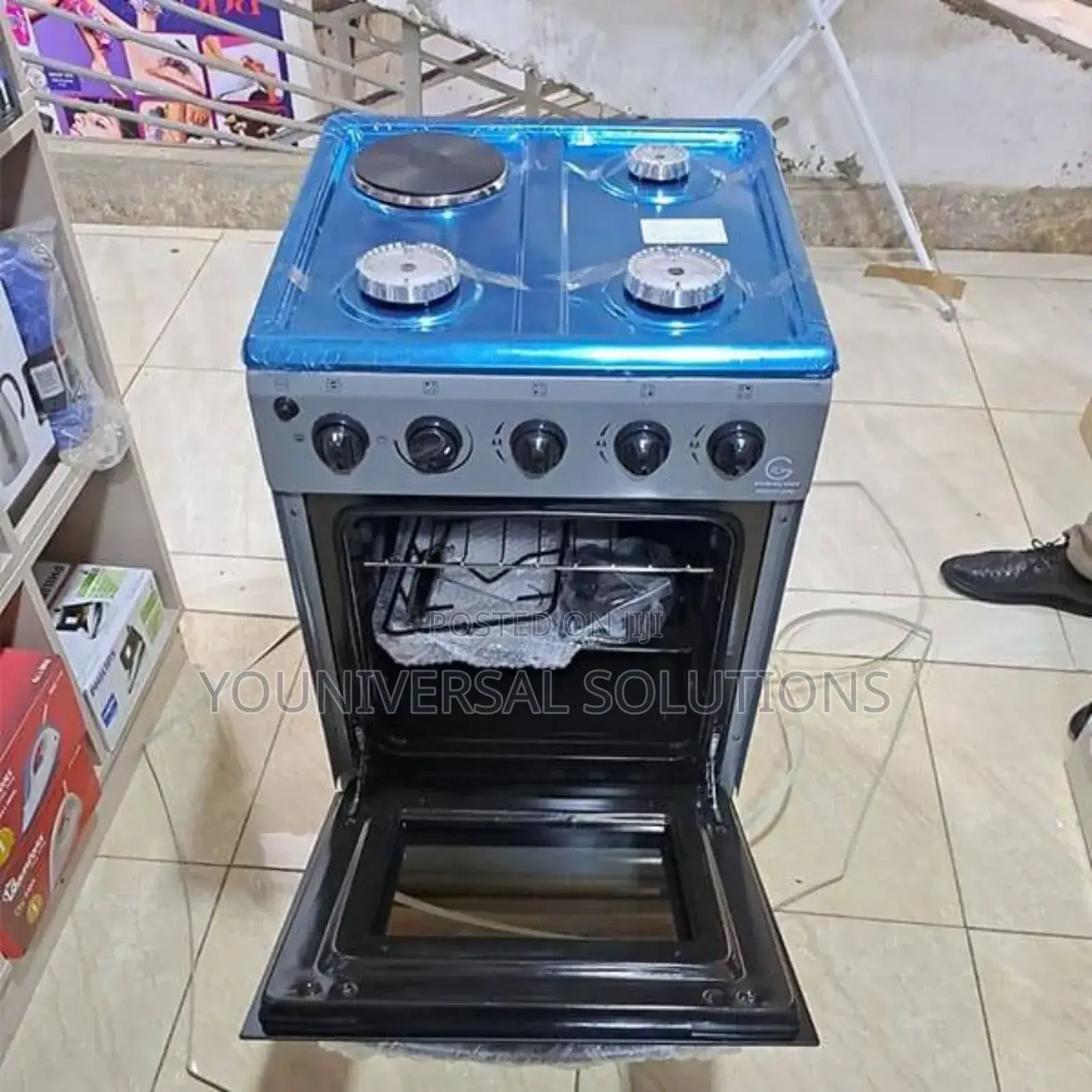 Cooker 3+1 Standing Eurochef
