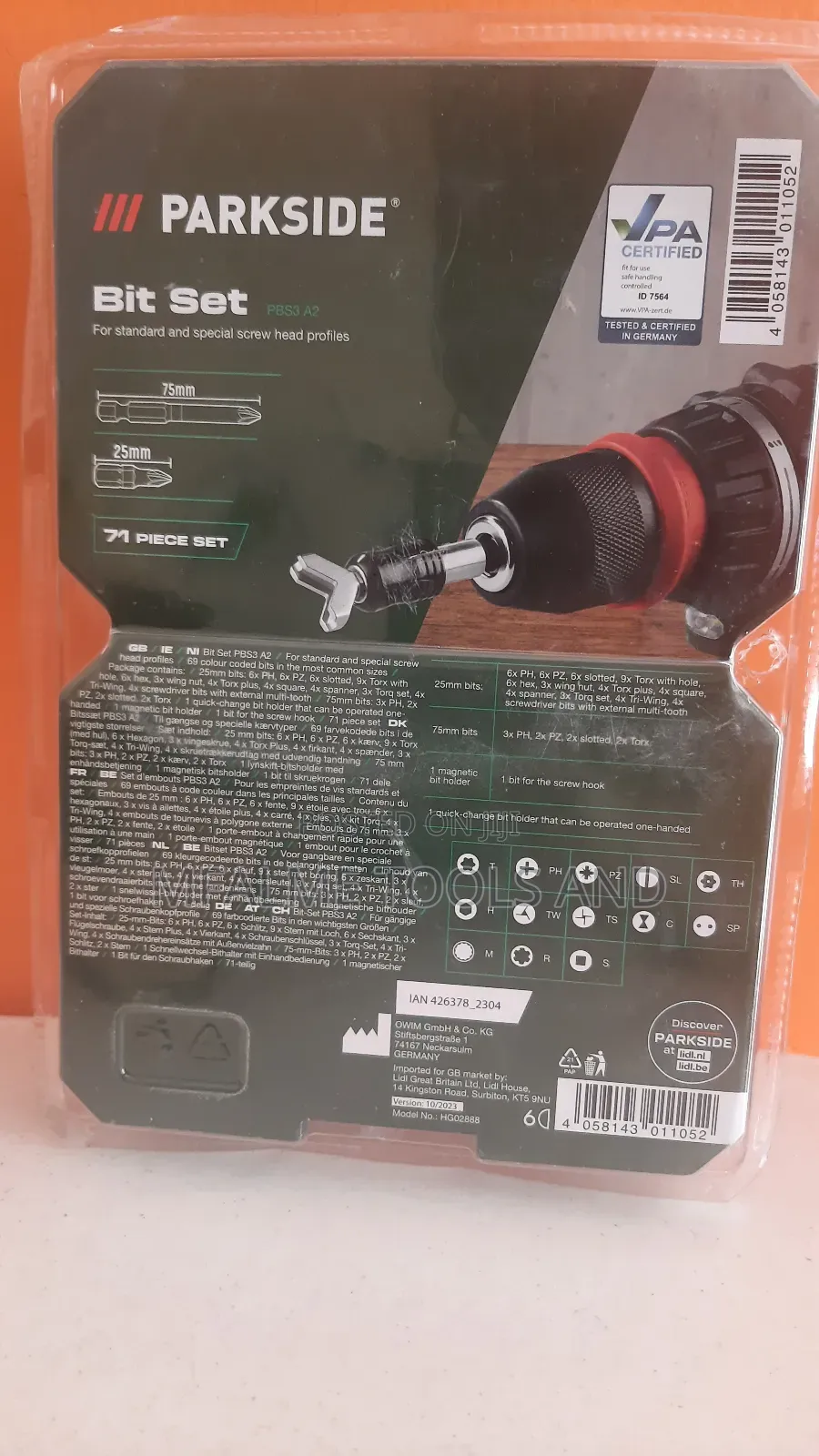 Drill Bit Set Brand New STD Special Profiles 71pcs Ex-Uk