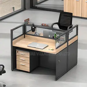 Office Workstation; Two Way Modular Office Workspace