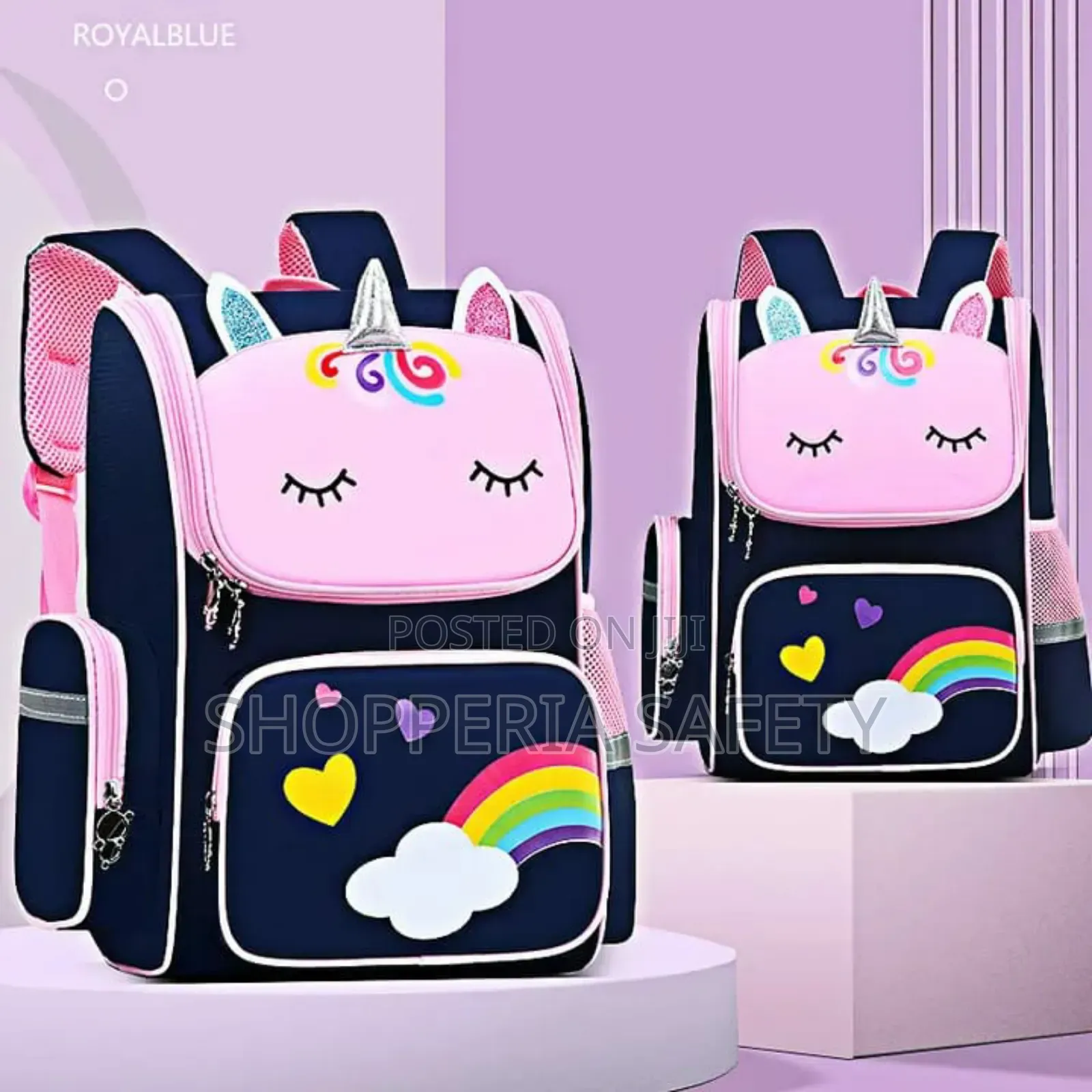 Unicorn School Backpacks- Large Capacity